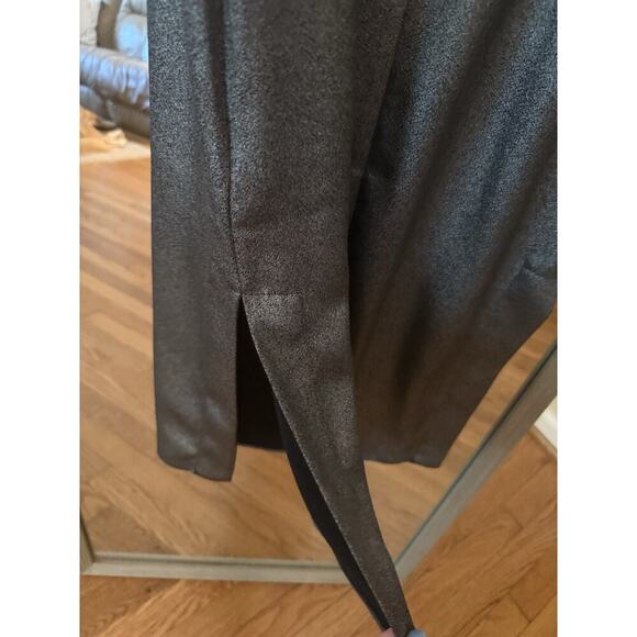 H&M evening cocktail party cold shoulder dress in black silver color in Sz 4 - Picture 6 of 6